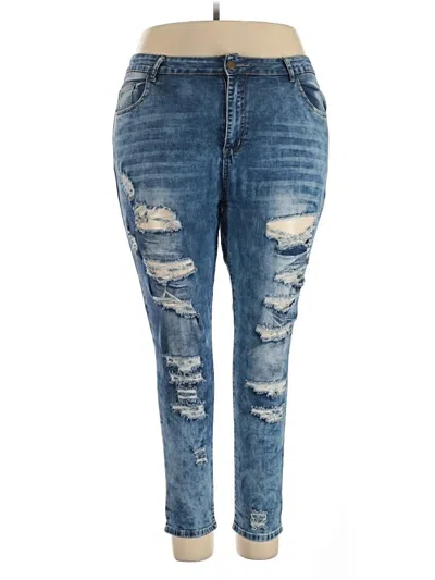 Pre-owned Shein Jeans In Blue