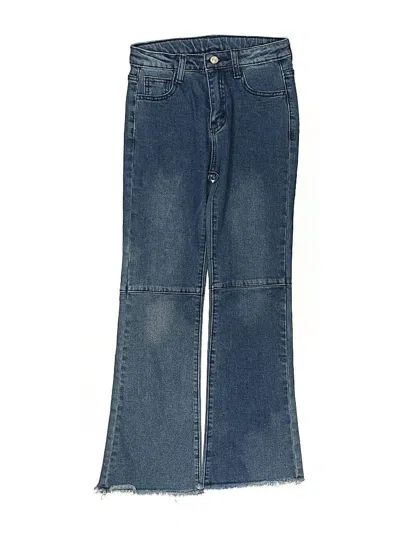 Pre-owned Shein Kids' Jeans In Blue