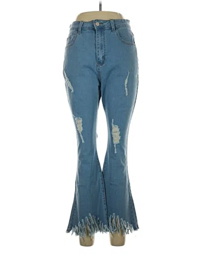 Pre-owned Shein Jeans In Blue
