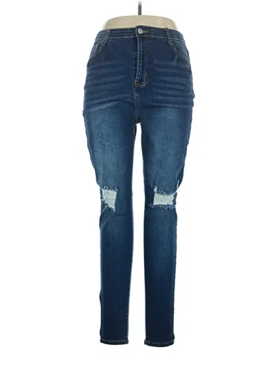 Pre-owned Shein Jeans In Blue