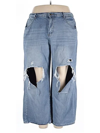 Pre-owned Shein Jeans In Blue