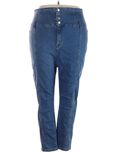 Pre-owned Shein Jeans In Blue