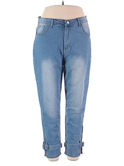 Pre-owned Shein Jeans In Blue