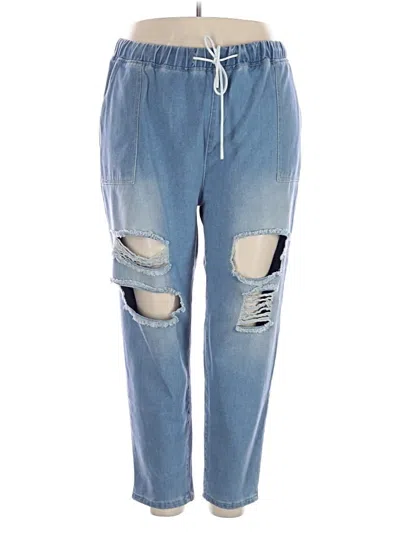 Pre-owned Shein Jeans In Blue