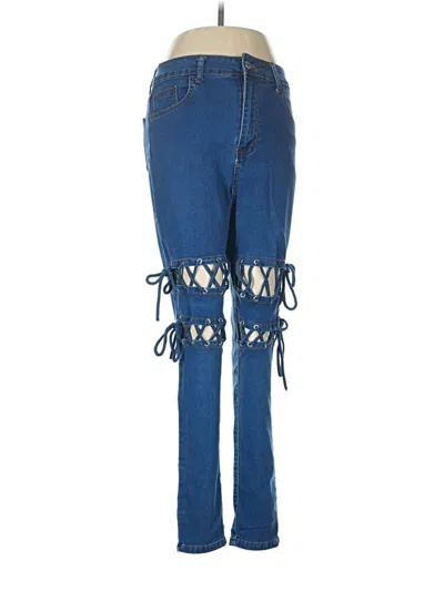 Pre-owned Shein Jeans In Blue