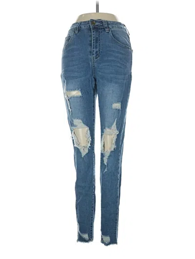 Pre-owned Shein Jeans In Blue