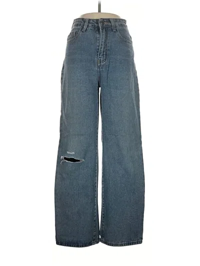 Pre-owned Shein Jeans In Blue