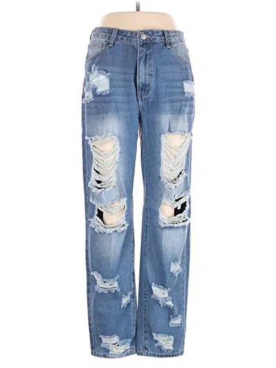 Pre-owned Shein Jeans In Blue