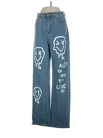 Pre-owned Shein Jeans In Blue