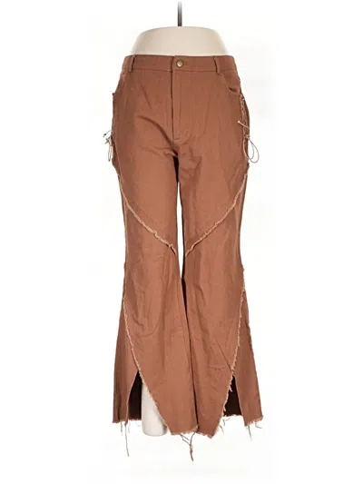Pre-owned Shein Jeans In Brown