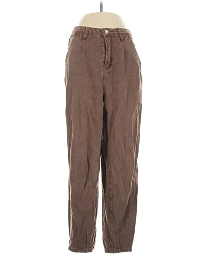 Pre-owned Shein Jeans In Brown