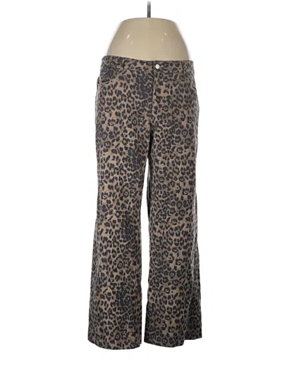 Pre-owned Shein Jeans In Brown