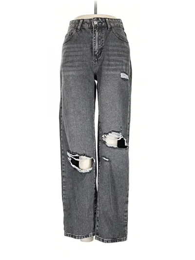 Pre-owned Shein Jeans In Gray