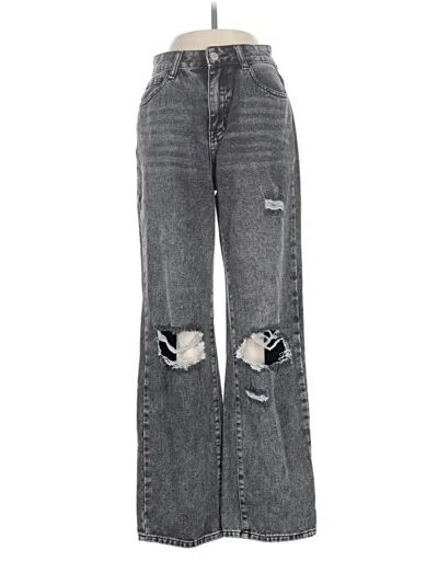 Pre-owned Shein Jeans In Gray