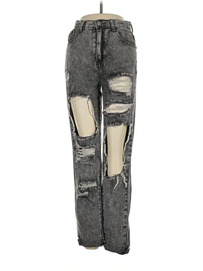 Pre-owned Shein Jeans In Gray