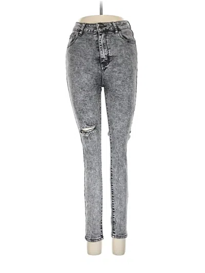 Pre-owned Shein Jeans In Gray