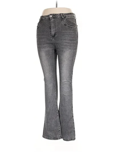 Pre-owned Shein Jeans In Gray