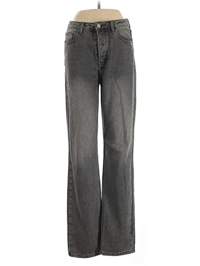 Pre-owned Shein Jeans In Gray
