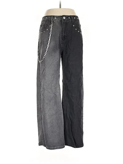 Pre-owned Shein Jeans In Gray