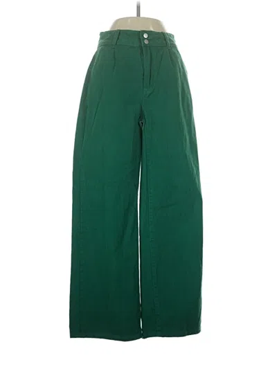 Pre-owned Shein Jeans In Green