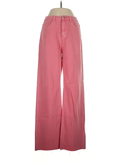 Pre-owned Shein Jeans In Pink