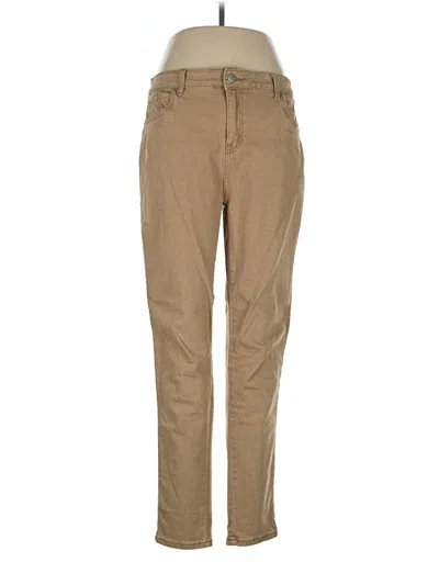 Pre-owned Shein Jeans In Tan