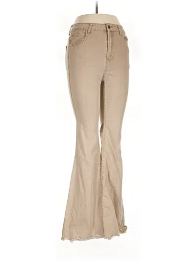 Pre-owned Shein Jeans In Tan