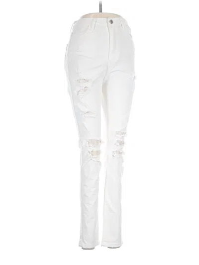 Pre-owned Shein Jeans In White