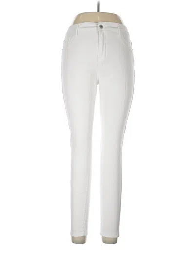 Pre-owned Shein Jeggings In Ivory