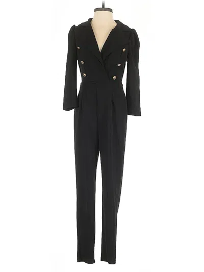 Pre-owned Shein Jumpsuit In Black