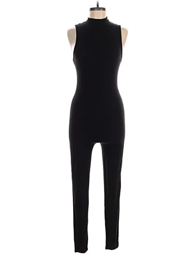 Pre-owned Shein Jumpsuit In Black