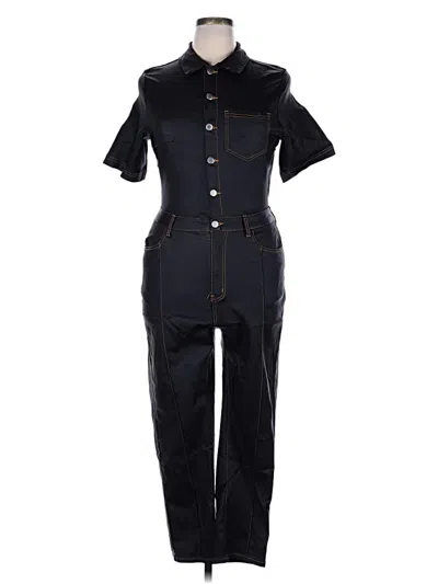 Pre-owned Shein Jumpsuit In Black