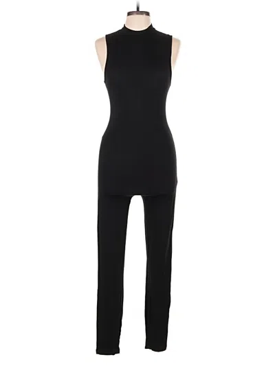 Pre-owned Shein Jumpsuit In Black