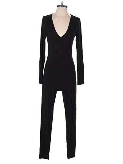 Pre-owned Shein Jumpsuit In Black