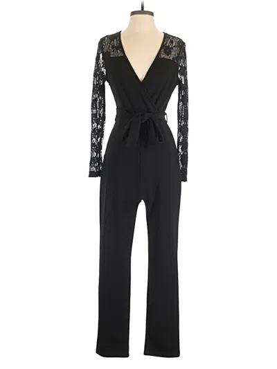 Pre-owned Shein Jumpsuit In Black