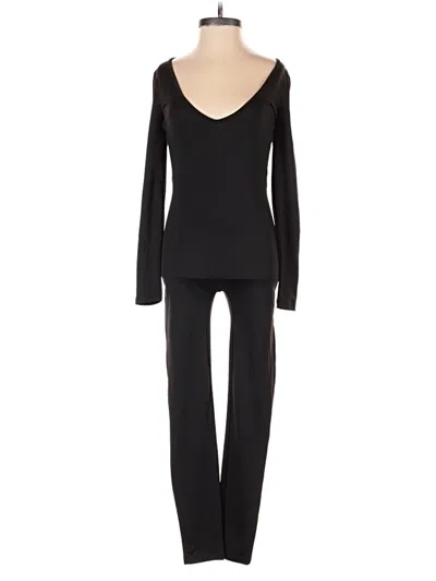 Pre-owned Shein Jumpsuit In Black
