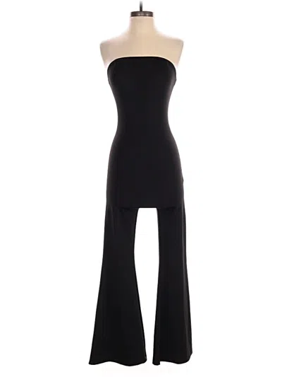 Pre-owned Shein Jumpsuit In Black