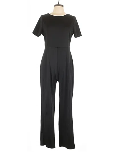 Pre-owned Shein Jumpsuit In Black