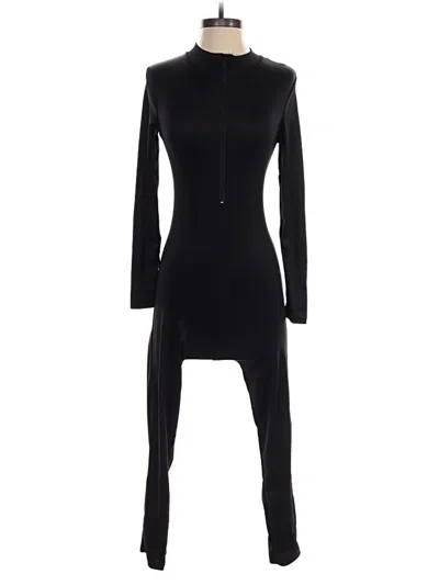 Pre-owned Shein Jumpsuit In Black
