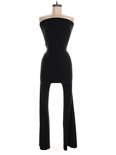 Pre-owned Shein Jumpsuit In Black