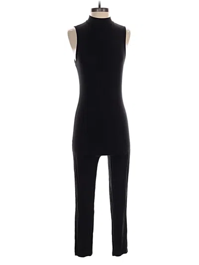 Pre-owned Shein Jumpsuit In Black