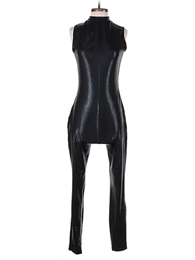 Pre-owned Shein Jumpsuit In Black
