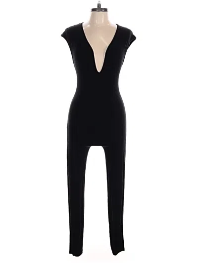 Pre-owned Shein Jumpsuit In Black