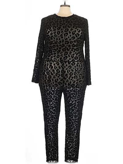 Pre-owned Shein Jumpsuit In Black