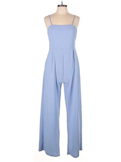 Pre-owned Shein Jumpsuit In Blue