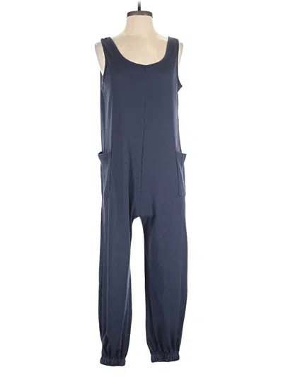 Pre-owned Shein Jumpsuit In Blue