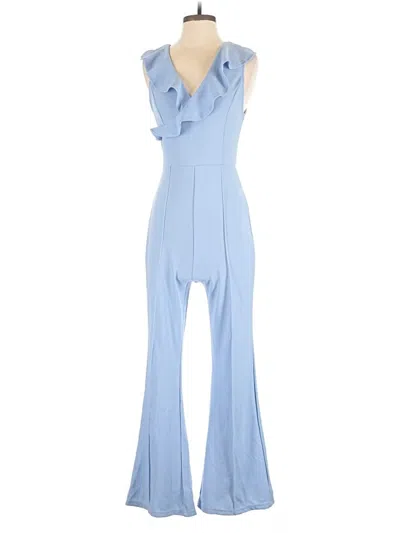 Pre-owned Shein Jumpsuit In Blue
