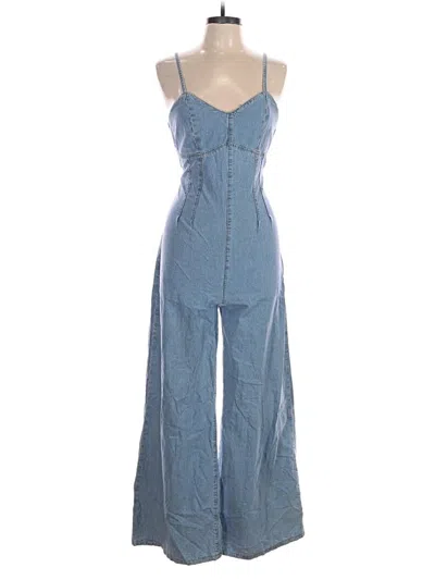 Pre-owned Shein Jumpsuit In Blue