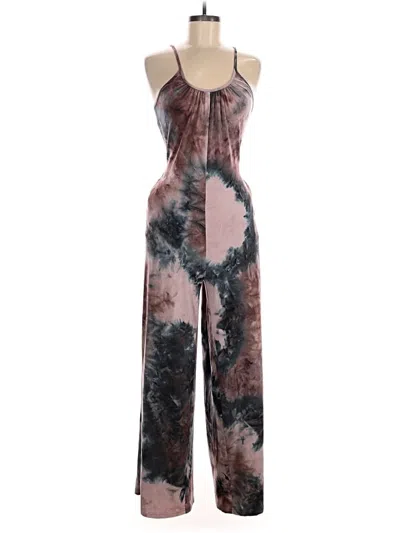 Pre-owned Shein Jumpsuit In Brown