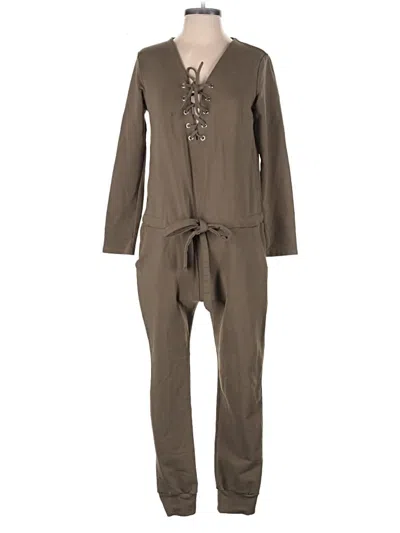 Pre-owned Shein Jumpsuit In Brown